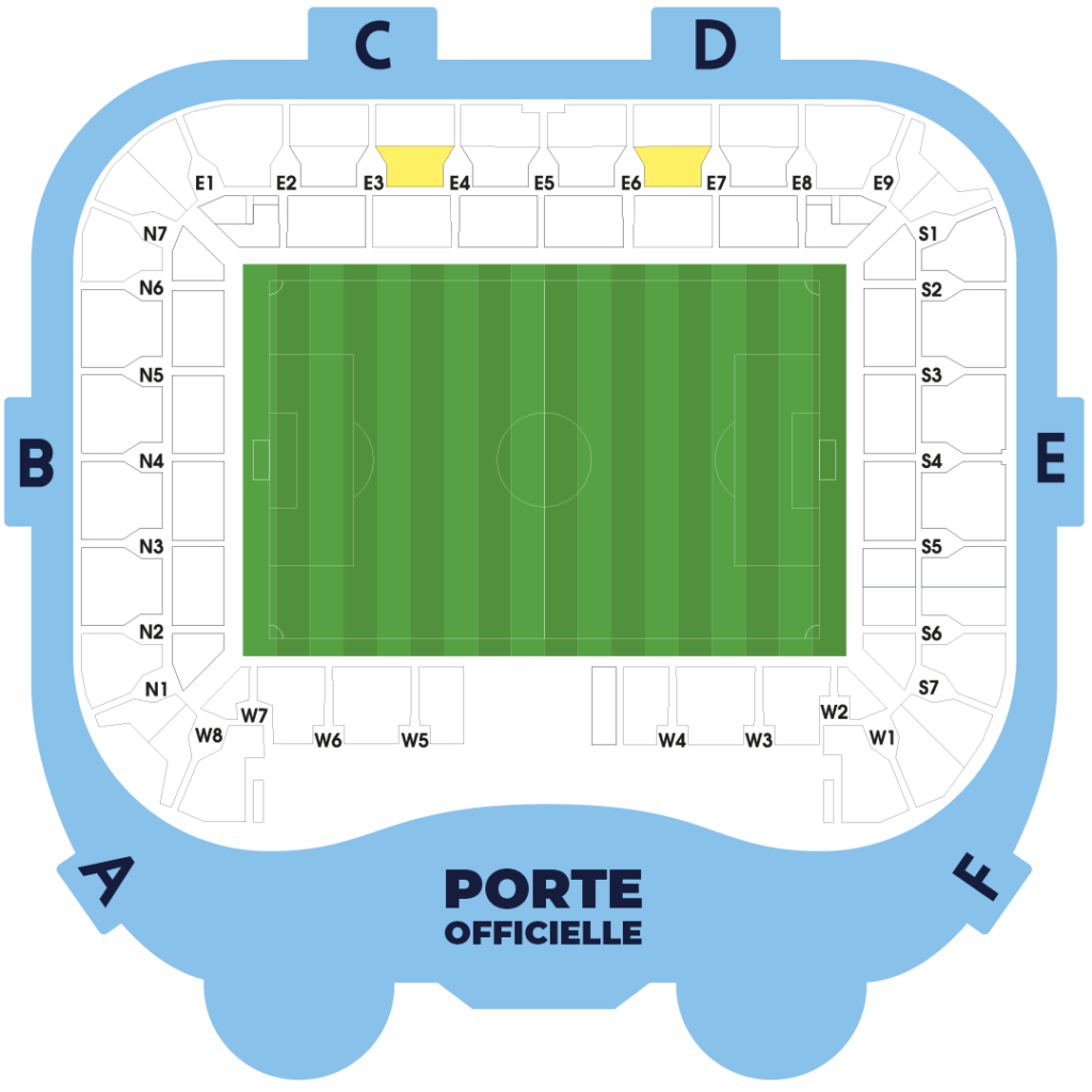 Plan du stade AUTREMENT, ENTRE SURPRISES ET DÉCOUVERTES